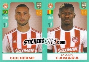 Figurina Guilherme / Mady Camara - FIFA 365 2020. 442 stickers version n. 202 - Panini