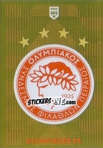 Sticker Olympiacos FC Logo - FIFA 365 2020. 442 stickers version n. 205 - Panini