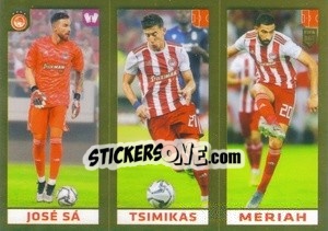 Sticker José Sá / Tsimikas / Meriah - FIFA 365 2020. 442 stickers version n. 206 - Panini