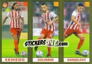 Cromo Semedo / Guilherme / Randelovic - FIFA 365 2020. 442 stickers version - Panini