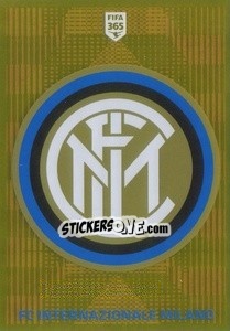 Sticker FC Internazionale Milano Logo - FIFA 365 2020. 442 stickers version n. 221 - Panini