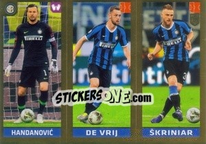 Sticker Handanovic / de Vrij / Škriniar - FIFA 365 2020. 442 stickers version n. 222 - Panini