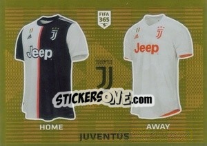 Figurina Juventus T-Shirt - FIFA 365 2020. 442 stickers version - Panini