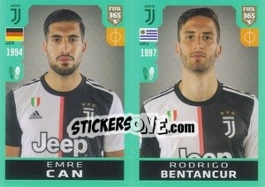 Sticker Emre Can / Rodrigo Bentancur