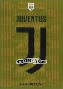 Figurina Juventus Logo - FIFA 365 2020. 442 stickers version - Panini