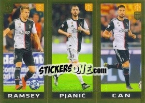 Sticker Ramsey / Pjanic / Can - FIFA 365 2020. 442 stickers version n. 240 - Panini