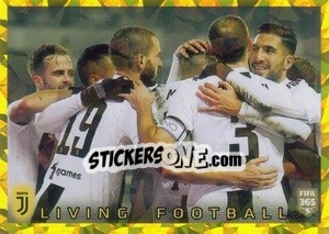 Sticker Juventus Living Football - FIFA 365 2020. 442 stickers version n. 244 - Panini