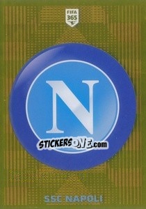Cromo SSC Napoli Logo - FIFA 365 2020. 442 stickers version n. 253 - Panini
