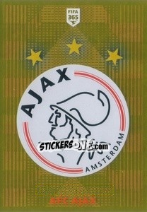 Sticker AFC Aiax Logo - FIFA 365 2020. 442 stickers version - Panini