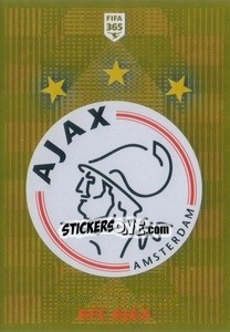 Sticker AFC Aiax Logo - FIFA 365 2020. 442 stickers version n. 269 - Panini
