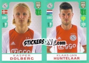 Cromo Kasper Dolberg / Klaas-Jan Huntelaar