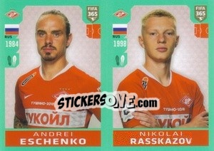 Sticker Andrej Ešcenko / Nikolai Rasskazov