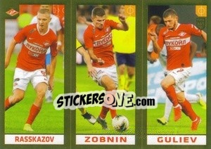 Cromo Rasskazov / Zobnin- Guliyev - FIFA 365 2020. 442 stickers version - Panini