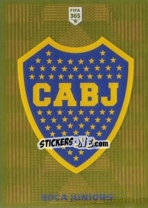 Sticker Boca Juniors Logo - FIFA 365 2020. 442 stickers version n. 301 - Panini