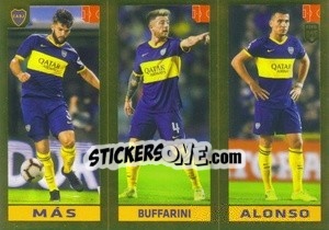 Sticker Máa / Buffarini / Alonso - FIFA 365 2020. 442 stickers version n. 302 - Panini