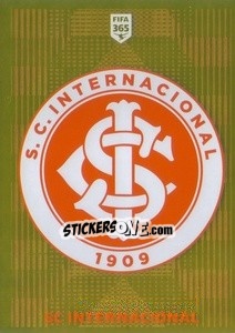 Sticker SC Internacional Logo - FIFA 365 2020. 442 stickers version n. 333 - Panini
