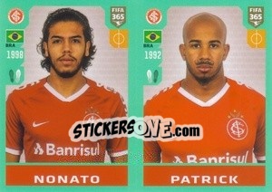 Sticker Nonato - Patrick - FIFA 365 2020. 442 stickers version - Panini
