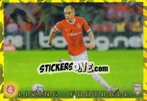 Sticker SC Internacional Living Football - FIFA 365 2020. 442 stickers version n. 340 - Panini