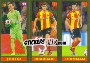 Cromo Jridi / Dhaouadi / Chemmam - FIFA 365 2020. 442 stickers version - Panini