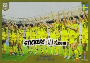 Sticker FIFA Women's Wolrd Cup France 2019 3rd Place - FIFA 365 2020. 442 stickers version - Panini