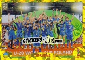 Sticker FIFA U-20 World Cup Poland 2019 Winner - FIFA 365 2020. 442 stickers version n. 418 - Panini