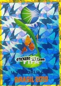 Sticker FIFA U-17 World Cup Brasil 2019 Emblem - FIFA 365 2020. 442 stickers version n. 422 - Panini
