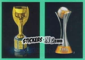 Sticker Coupe Jules Rimet - FIFA Club World Cup - FIFA 365 2020. 442 stickers version - Panini