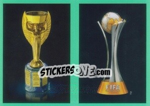 Sticker Coupe Jules Rimet - FIFA Club World Cup - FIFA 365 2020. 442 stickers version n. 425 - Panini