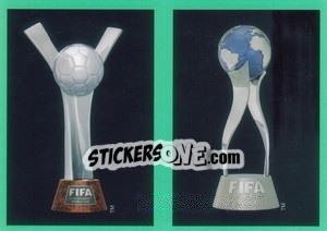 Sticker FIFA U-20 Women's World Cup - FIFA U-17 Women's World Cup - FIFA 365 2020. 442 stickers version - Panini