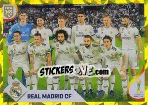Sticker FIFA Club World Cup UAE 2018 Real Madrid CF - FIFA 365 2020. 442 stickers version n. 430 - Panini