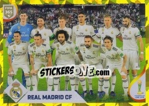 Cromo FIFA Club World Cup UAE 2018 Real Madrid CF - FIFA 365 2020. 442 stickers version - Panini