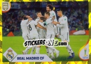 Sticker FIFA Club World Cup UAE 2018 Real Madrid CF - FIFA 365 2020. 442 stickers version - Panini