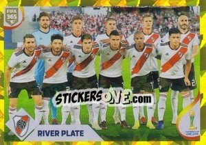 Sticker River Plate - FIFA 365 2020. 442 stickers version n. 435 - Panini