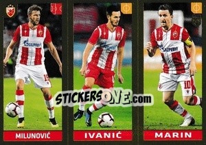Sticker Milunovic / Ivanic / Marin - FIFA 365 2020. 442 stickers version n. S12 - Panini
