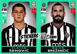 Sticker Zlatan Šehovic / Rajko Brežancic