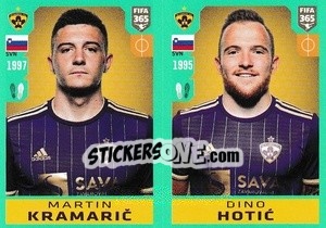 Sticker Martin Kramaric / Dino Hotic - FIFA 365 2020. 442 stickers version n. S40 - Panini