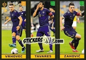 Cromo Vrhovec / Tavares / Zahovic - FIFA 365 2020. 442 stickers version - Panini