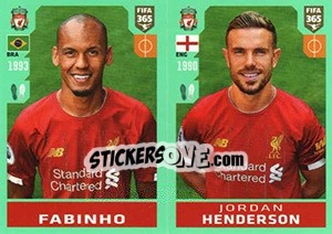 Cromo Fabinho / Jordan Henderson