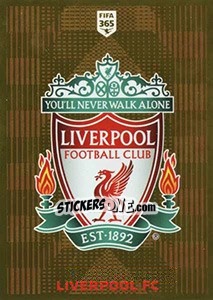 Sticker Liverpool FC Logo - FIFA 365 2020. 448 stickers version - Panini