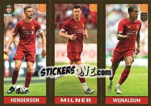 Sticker Henderson / Milner / Wijnaldum