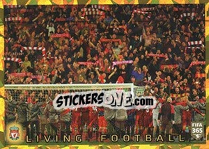 Sticker Liverpool FC Living Football - FIFA 365 2020. 448 stickers version n. 42 - Panini