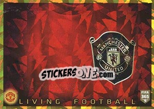 Sticker Manchester United FC Living Football