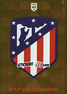 Sticker Atlético de Madrid Logo - FIFA 365 2020. 448 stickers version n. 83 - Panini