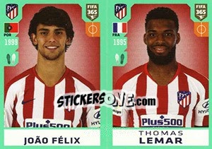 Cromo João Félix - Thomas Lemar