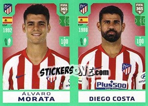 Cromo Álvaro Morata / Diego Costa