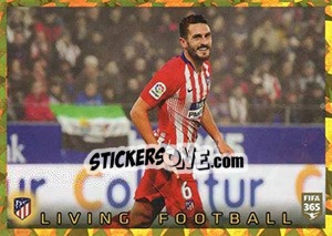 Sticker Atlético de Madrid Living Football - FIFA 365 2020. 448 stickers version n. 90 - Panini