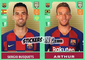 Cromo Sergio Busquets / Arthur