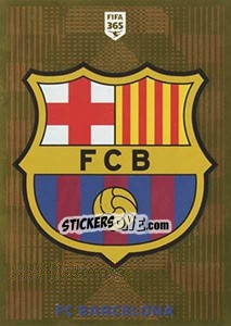 Figurina FC Barcelona Logo - FIFA 365 2020. 448 stickers version - Panini
