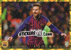 Cromo FC Barcelona Living Football - FIFA 365 2020. 448 stickers version - Panini