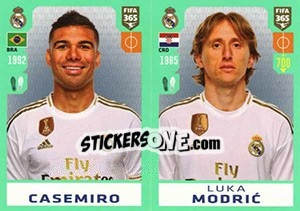 Cromo Casemiro / Luka Modric